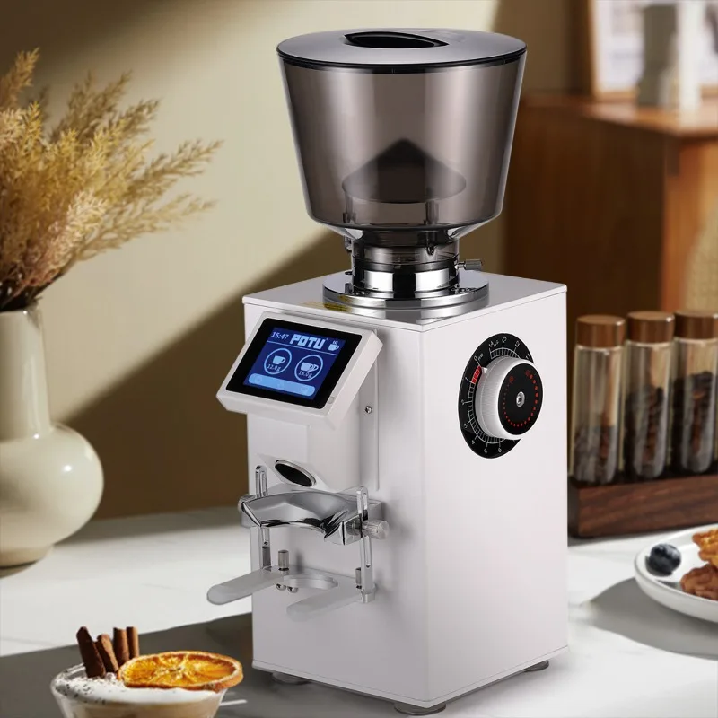 

Electric bean grinder, weighing, quantitative grinder, espresso bean home commercial concentrate grinder
