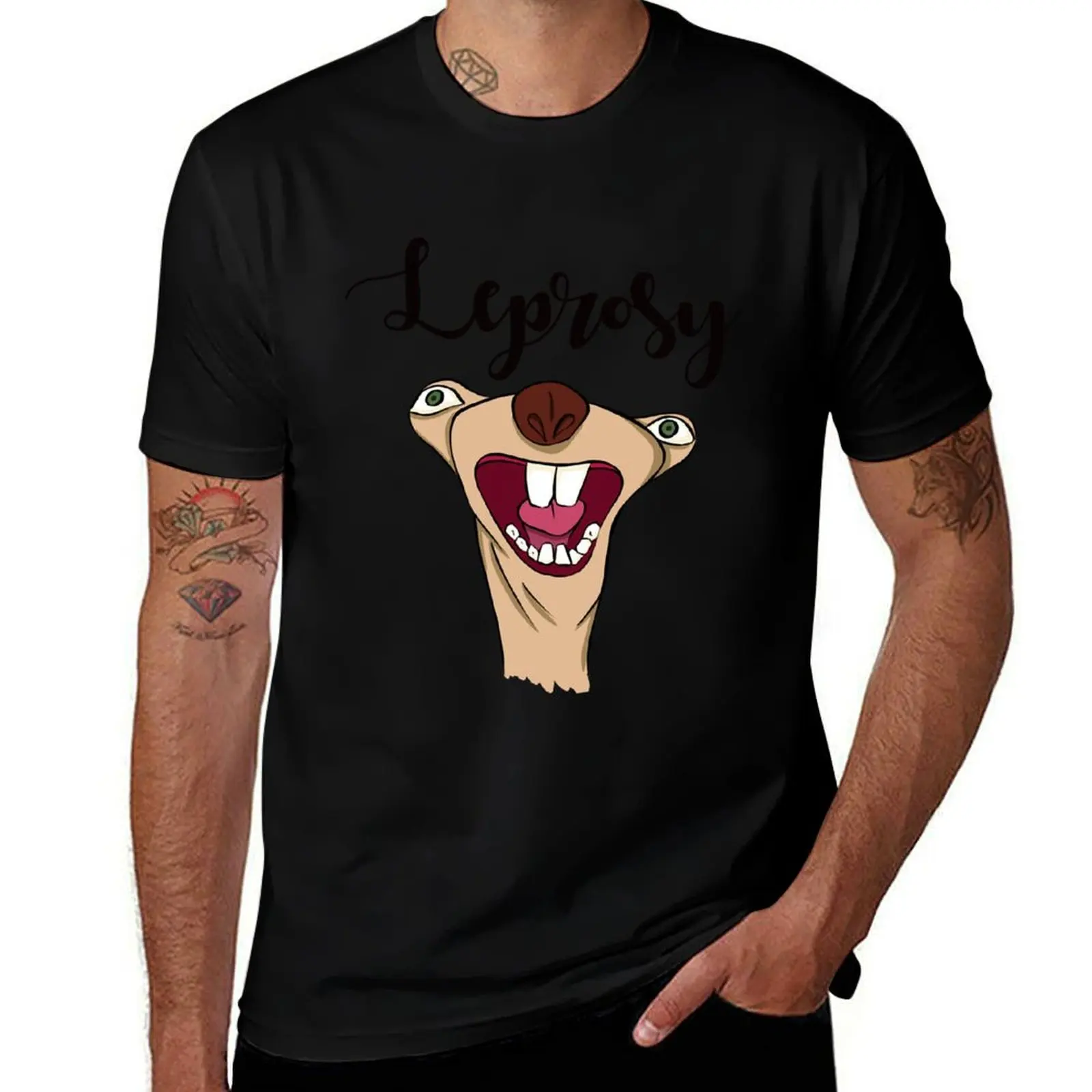 Sid the sloth Leprosy T-Shirt vintage clothes street wear custom shirt outfits for men