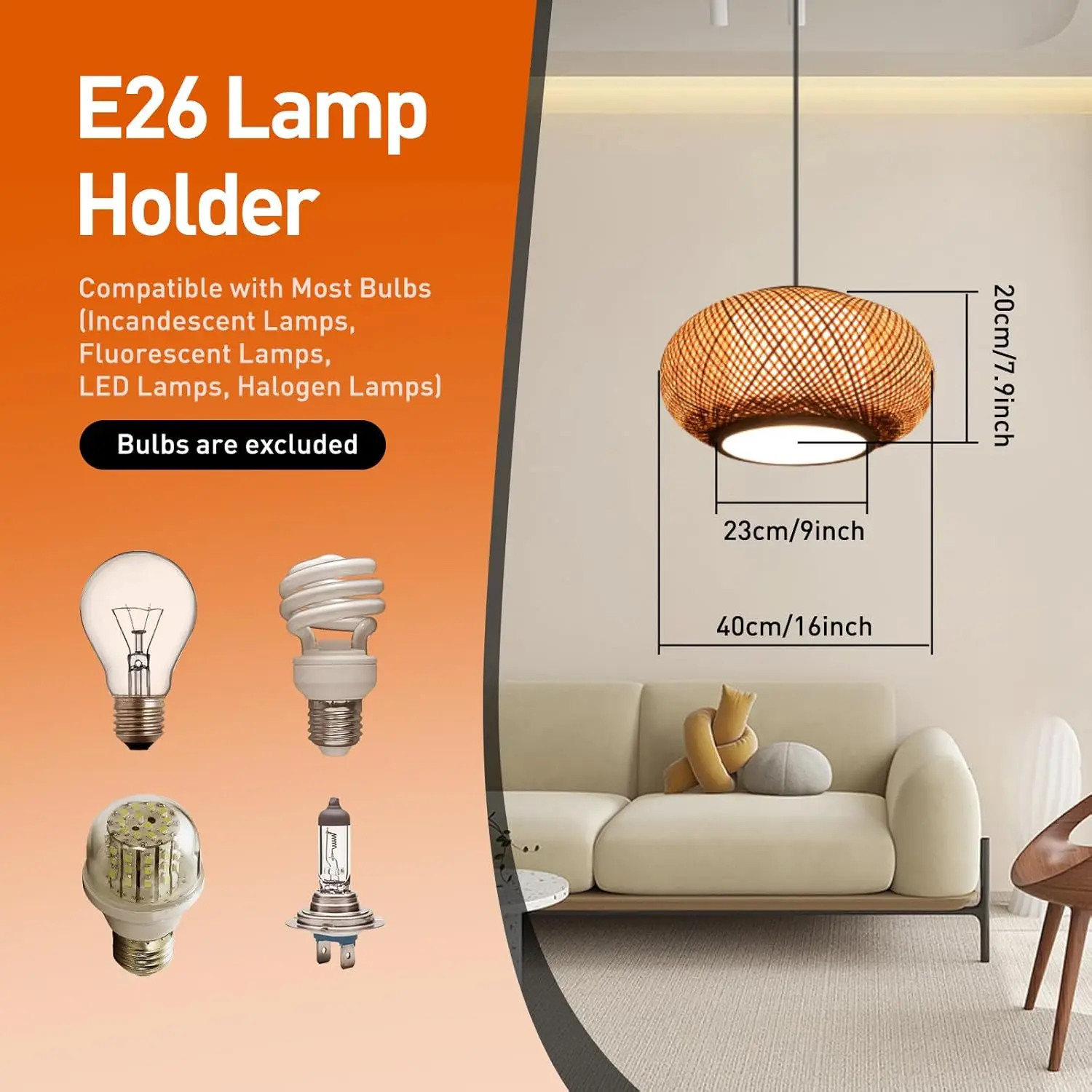 Bamboo Pendant Ligh… - image