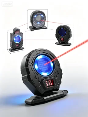 1NN/Multi Styles Electronic Auto Scoring Laser Target Color Sensitive Outdoor Shooting Training Target Holiday Gift