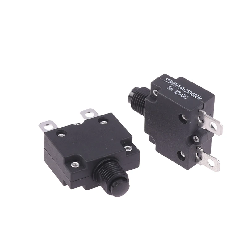 1Set Thermische Schakelaar Stroomonderbreker Stroom Overbelastingsbeveiliging Overbelastingsschakelaar