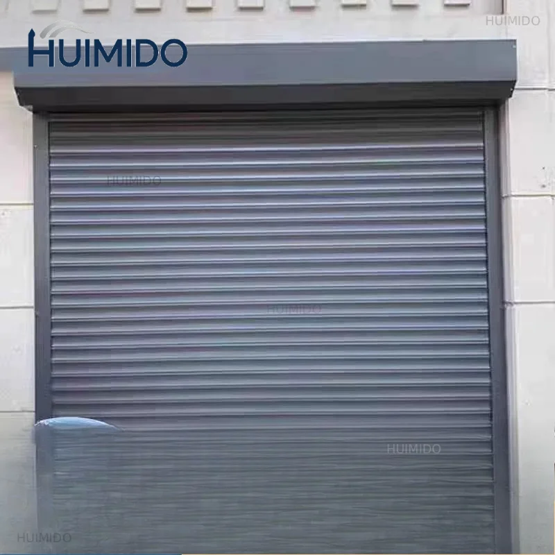 Foshan custom aluminum alloy rolling shutter door rolling shutter door fast door electric automatic lifting shop villa home gara