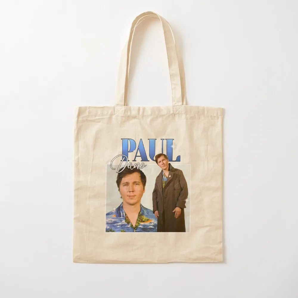 

Paul Dano Retro Vintage Tote Bag eco bag folding cute tote bag Canvas Tote