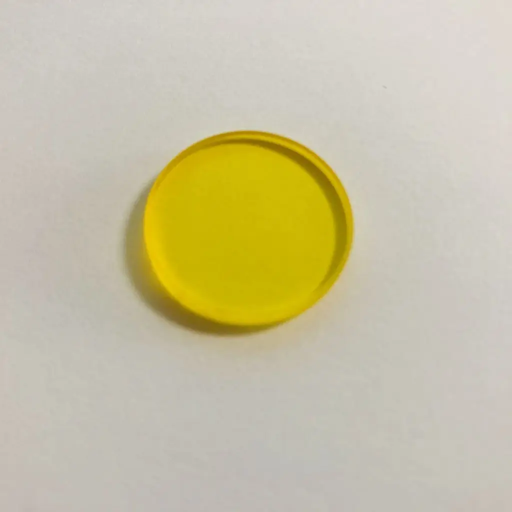 4Sets Total Size Diameter 20mm And 2mm Thickness JB To CB Color Filter Glass