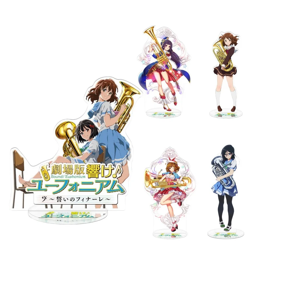 7PCS Anime Hibike! Euphonium Acrylic Stand Model Cosplay Characters Ornament Accessories Goods Collection Gifts