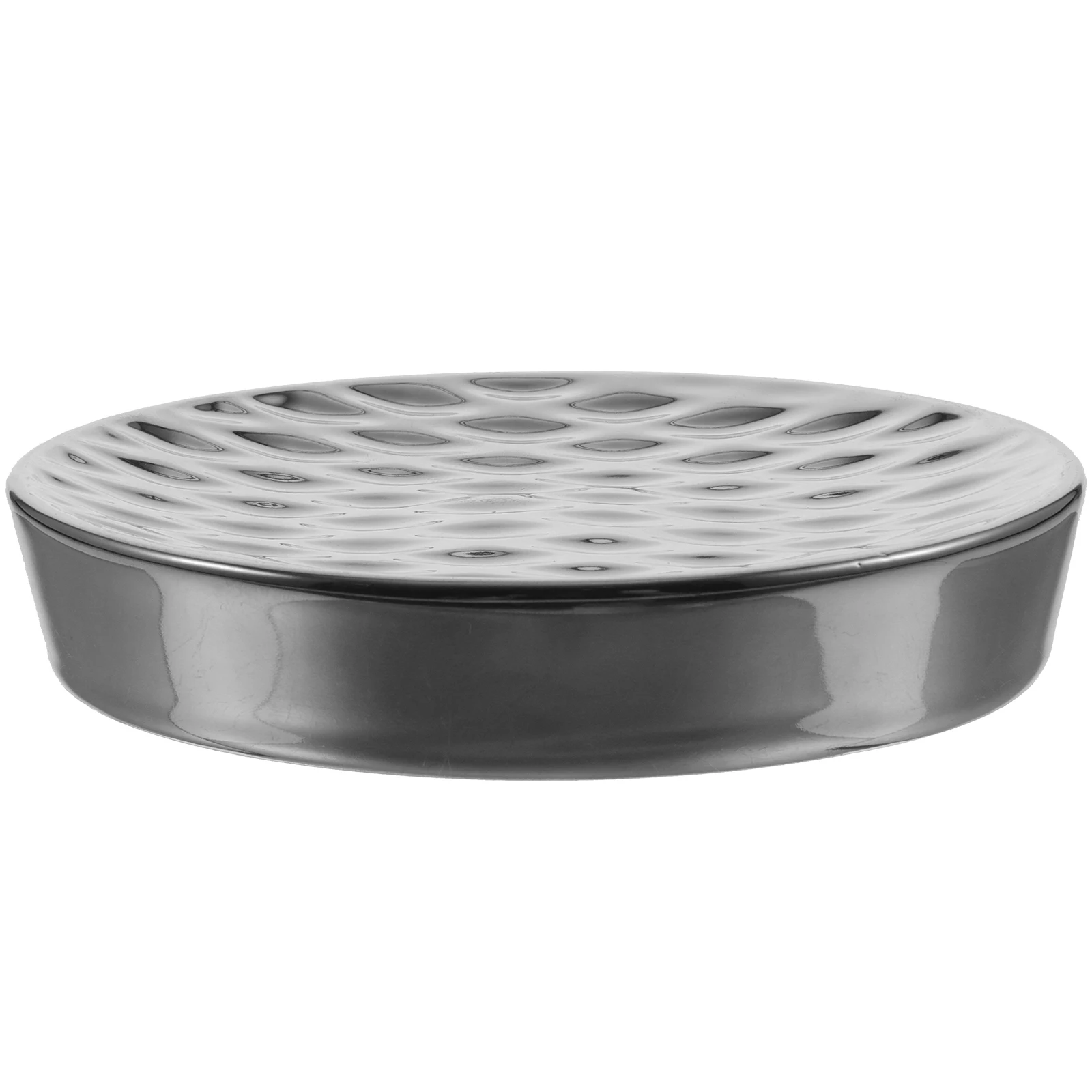 

Elegant Gold Rimmed Ceramic Soap Tray Non Slip Drain Hole Design for Bathroom Vanity Countertop Easy Clean Soap Holder