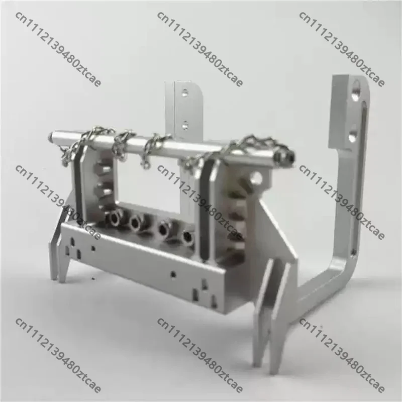 Truck Full‑Metal Front Bull Bar Bumper, Crash‑Proof Guard, Modification Upgrade Spare‑Part, Fit for R620 / MAN Style Model