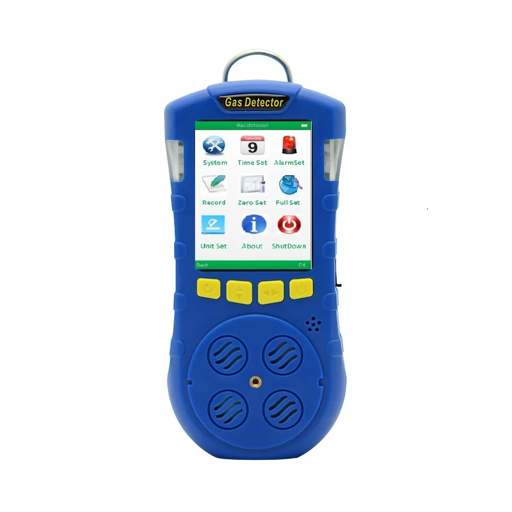 

Industry Use Multi-Gas Detector CO CH4 O2 H2S 4 Gas Detector