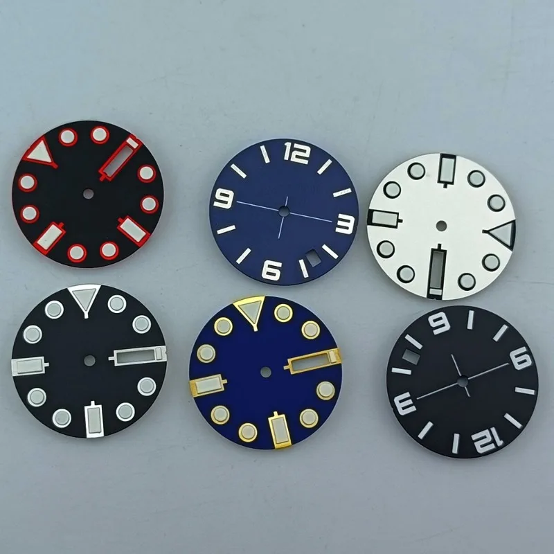 

New Customized 28.5mm NH35 Watch Dial 3/3.8/4.2 O'clock Dial Modified To Suitable for NH35 NH36 Movement Watch Accessories NEW