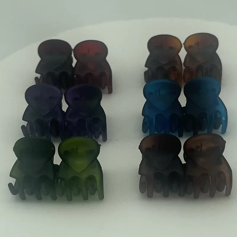 12 teile/satz süße kleine Haar Krallen clips für Mädchen Mini Haars pange Klaue Kinder Haar Krabben Dame Kinder Haarnadeln Prinzessin Haarschmuck – Detail 13