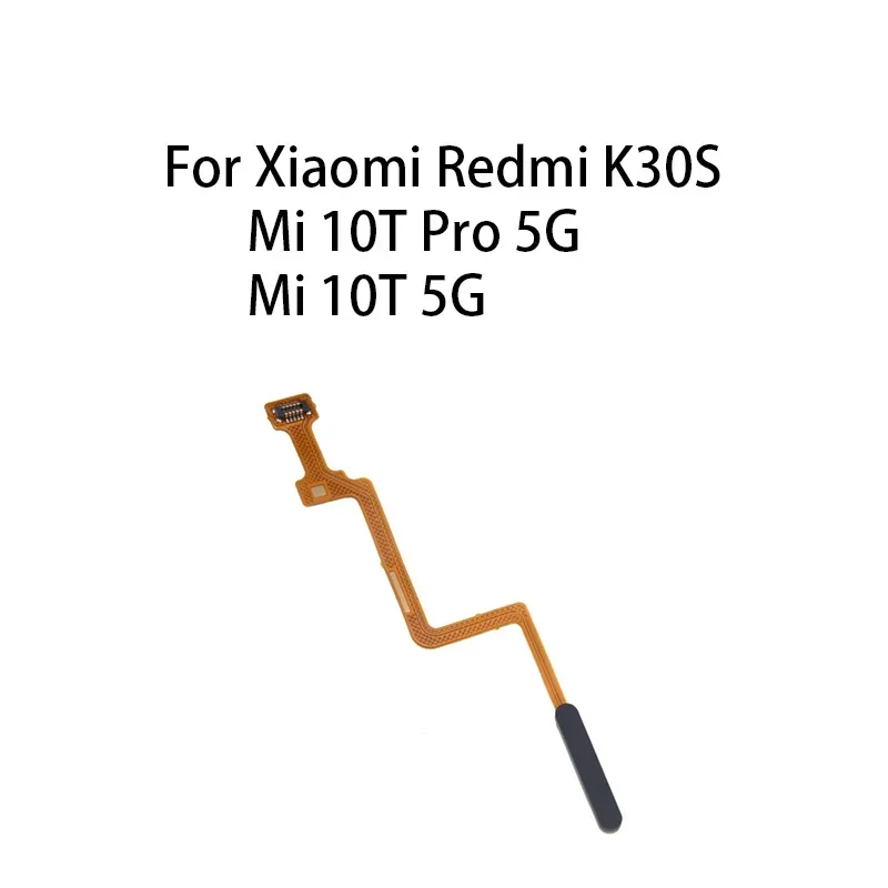 Gefenis Power Button Fingerprint Sensor Flex Cable For Xiaomi Mi 10T 5G / Mi 10T Pro 5G / Redmi K30s