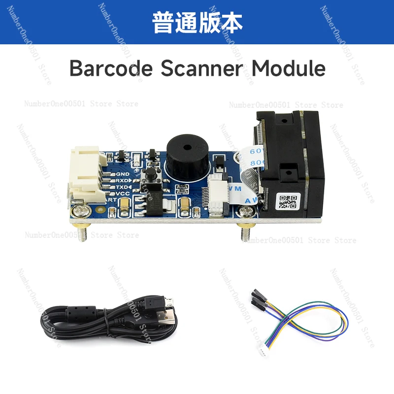 Waveshare Barcode Scanner Module 2D Codes Scanner Module Barcode Scanning Module Barcode QR Code Reader