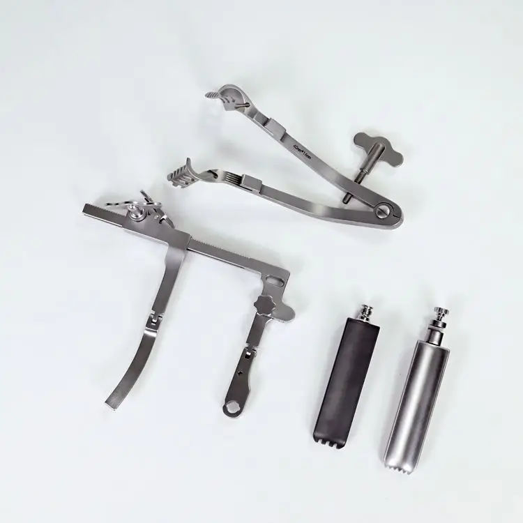 

Лучшая цена, нейрохирургический набор инструментов для хирургии позвоночника из нержавеющей стали, набор CCR-ретрактора, шейный ретрактор позвоночника