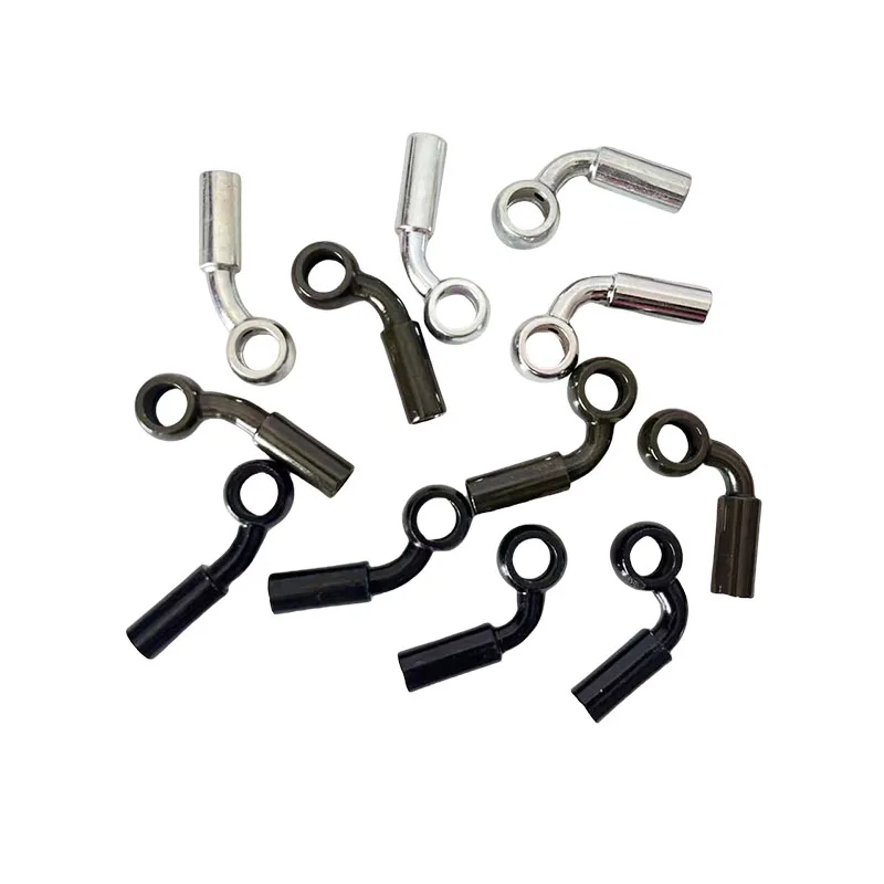 

Motorcycle Brake Hose Crimping fittings Customized AN3 10mm Banjo -28°-45°-75° Cars Hydraulic Brake Oil Hose Line Joint Connect
