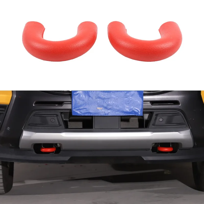 

Rubber For 2023 2024 2025 Ford Ranger Front Tow Hitch Protective Cover Tow Hitch Decorative Trim Car Accessories