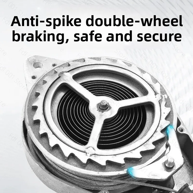 High Altitude Anti-fall Self-lock, Speed Card, Safety Rope, Tower Crane, Elevator Operation 10 Meters 20m50m3T