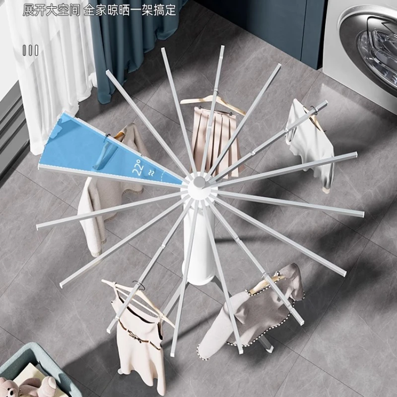 

Folding Indoor Heavy-Duty Wheels Wall-Mounted Space-Saving Home Laundry Outdoor Drying Portable Compact Lightweight Rack Clothes
