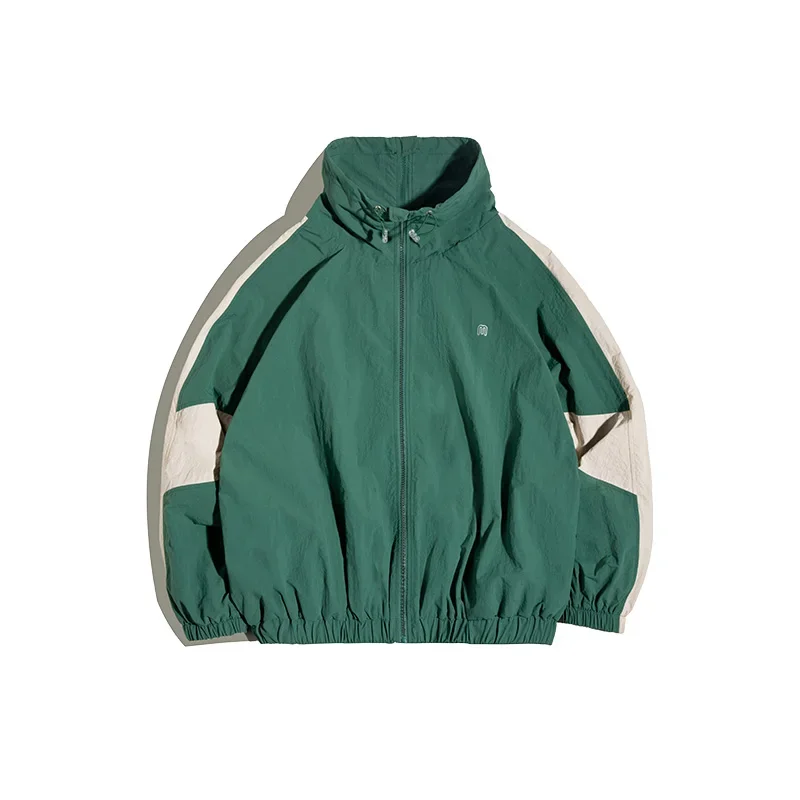 Maden-chaquetas desmontables con doble cremallera para hombre, Cazadora Bomber del ejército, ropa de trabajo Vintage, chaqueta de secado rápido, verde Ardena