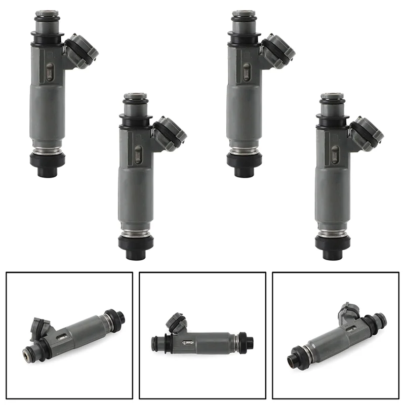 

4 шт. топливные форсунки 195500-3110 подходят для Mazda Protege 1.5L 1997-1998 1.6L 1999-2003 запасные части-AS55