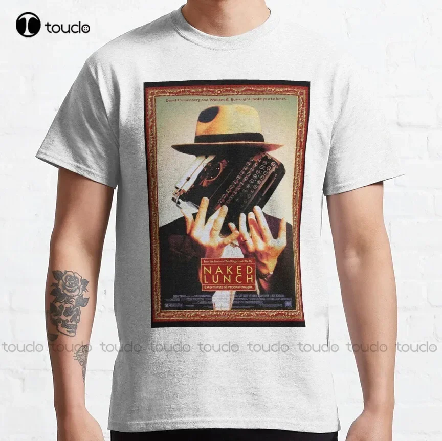 Naked Lunch Classic T-Shirt Brown Shirt Custom Aldult Teen Unisex Digital Printing Tee Shirt Xs-5Xl Fashion Funny New Classic