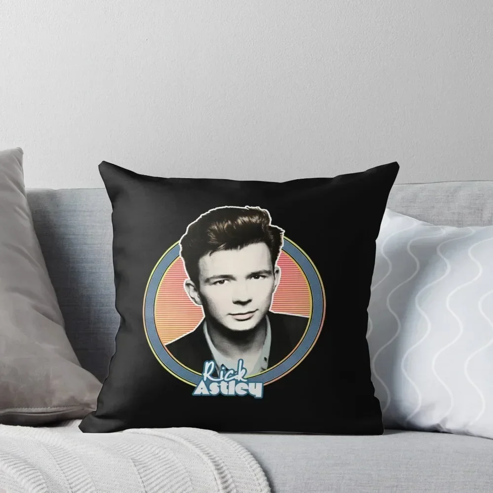 

Rick Astley Throw Pillow luxury covers Decorative Cover For Living Room Marble Cushion Cover Christmas s Covers pillow