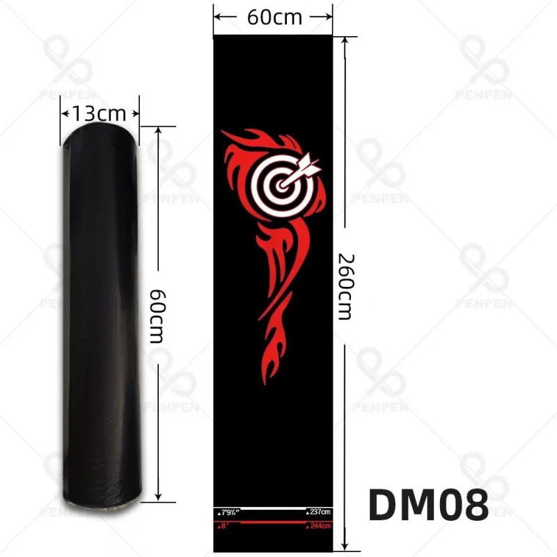 

Anti-Slip Floor Mat For Darts Competition, Indoor Game Competition Dirt-Resistant, Wear-Resistant And Easy-To-Clean Floor Mat