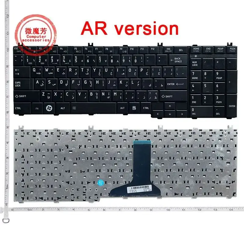 Arabic AR New for toshiba C650 C655 C655D C660 C670 L675 L750 L755 L670 L650 L655 L670 L770 L775 L775D laptop Keyboard