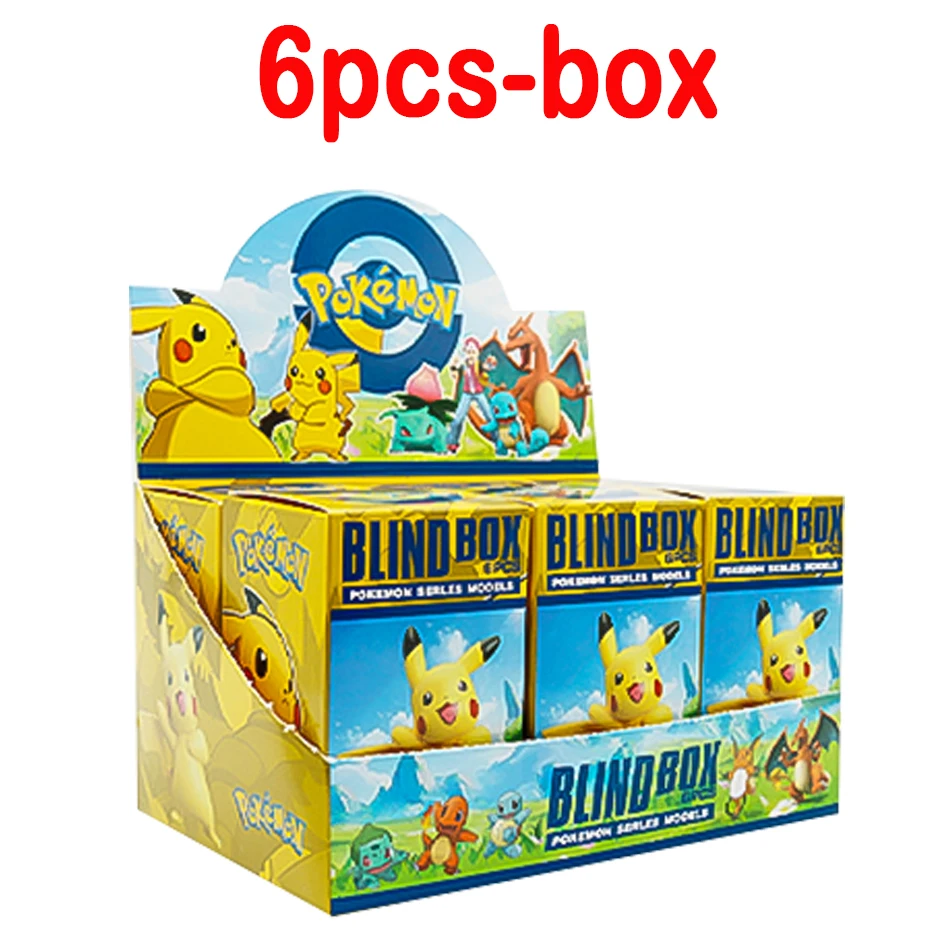 Pokemon Eiscreme Pikachu Snorlax Psyduck Gengar Anime-Figur Blindbox-Spielzeug Tischdekoration Weihnachts- und Geburtstagsgeschenke – Detail 3