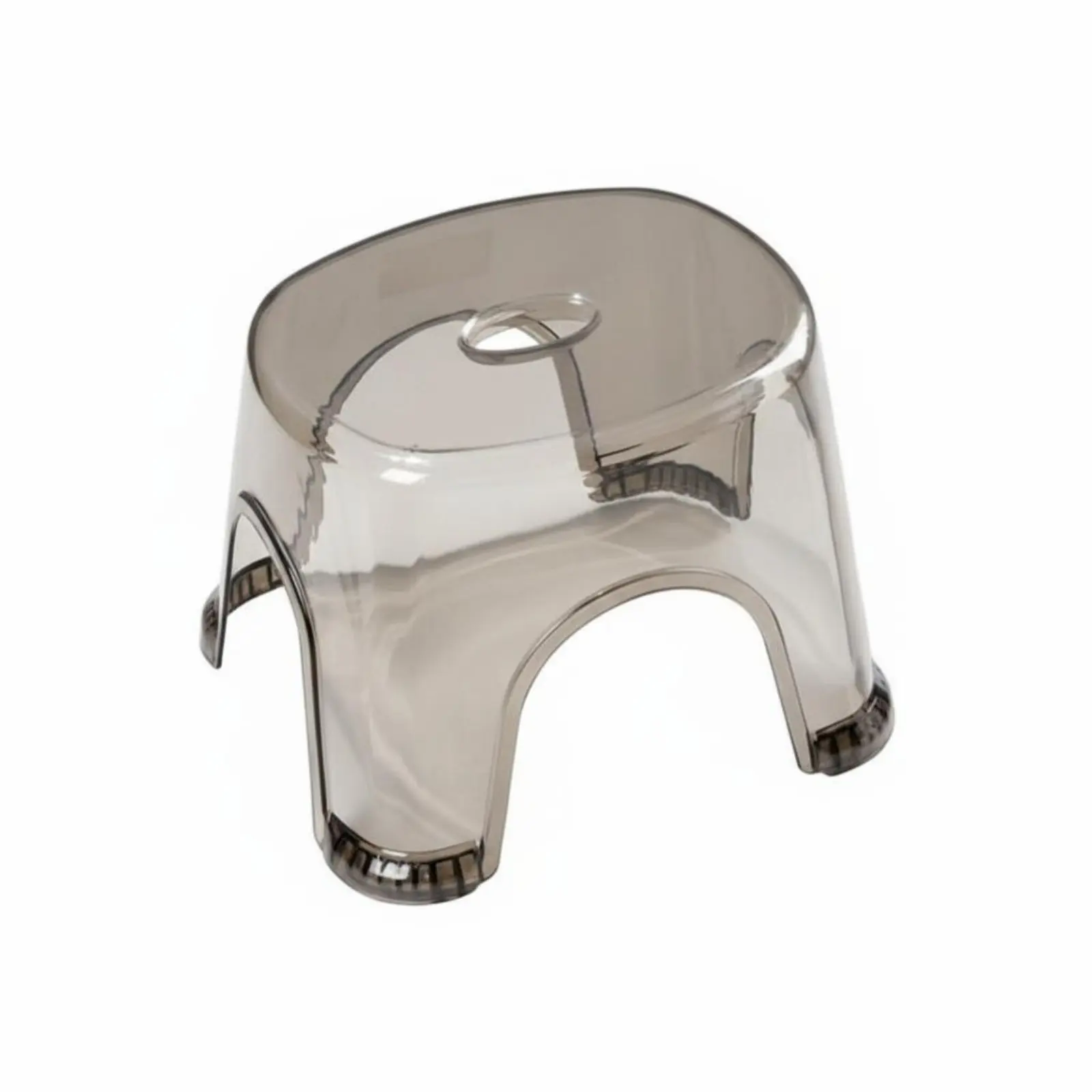 

Прозрачный акриловый табурет, многофункциональный, U-образной формы, легко чистится, экономит место, для взрослых, для ванной, спальни, кухни.