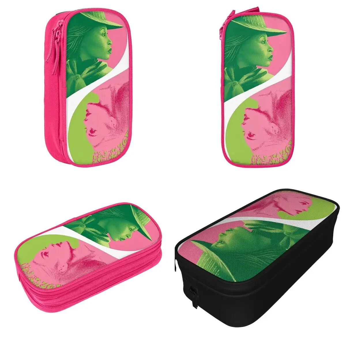 Movie Wicked Pencil Case Musical Pencil Box Pen Holder for Girl Boy Big Capacity Bag Office Cosmetic Stationery