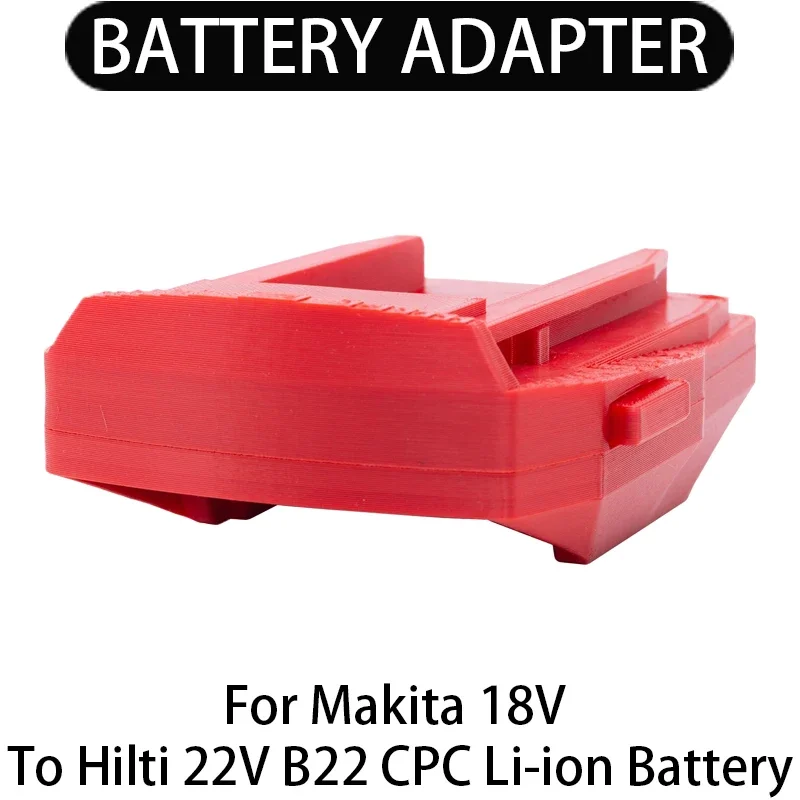 Battery Adapter/Converter for Hilti 22V B22 CPC Li-ion Tools to Makita 18V Li-ion Battery Adapter Power Tool Accessory