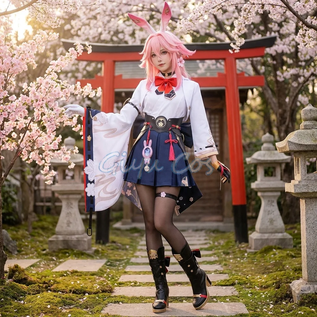 Honkai Star Rail Evanescia Cosplay Costume Full Set Carnival Uniform Halloween Party Masquerade for Women Game