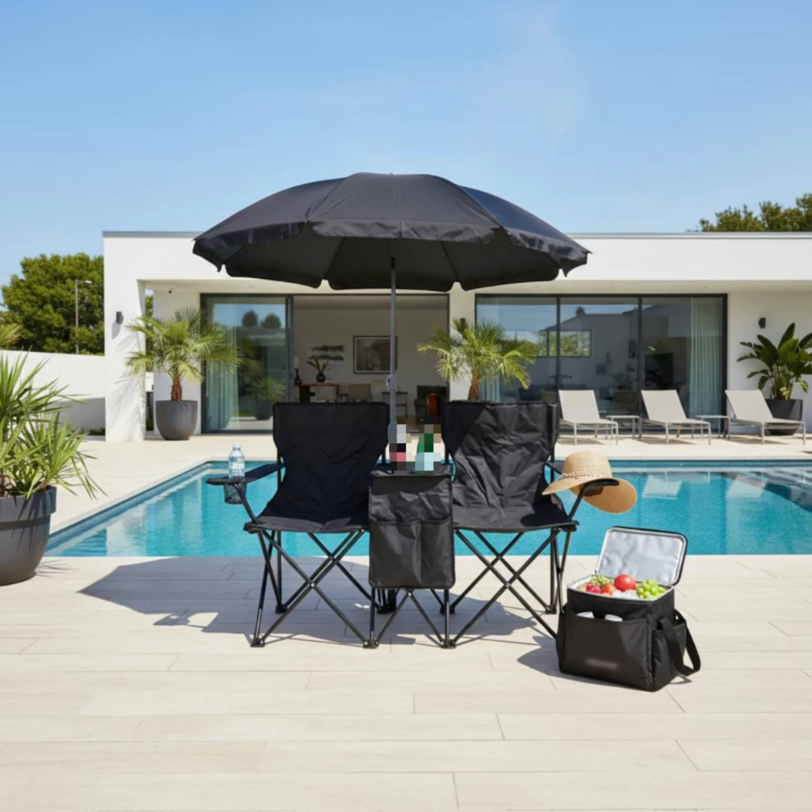 Double Folding Camping Chair F - огляд і ціна Outdoor Furniture Replacement Fabric