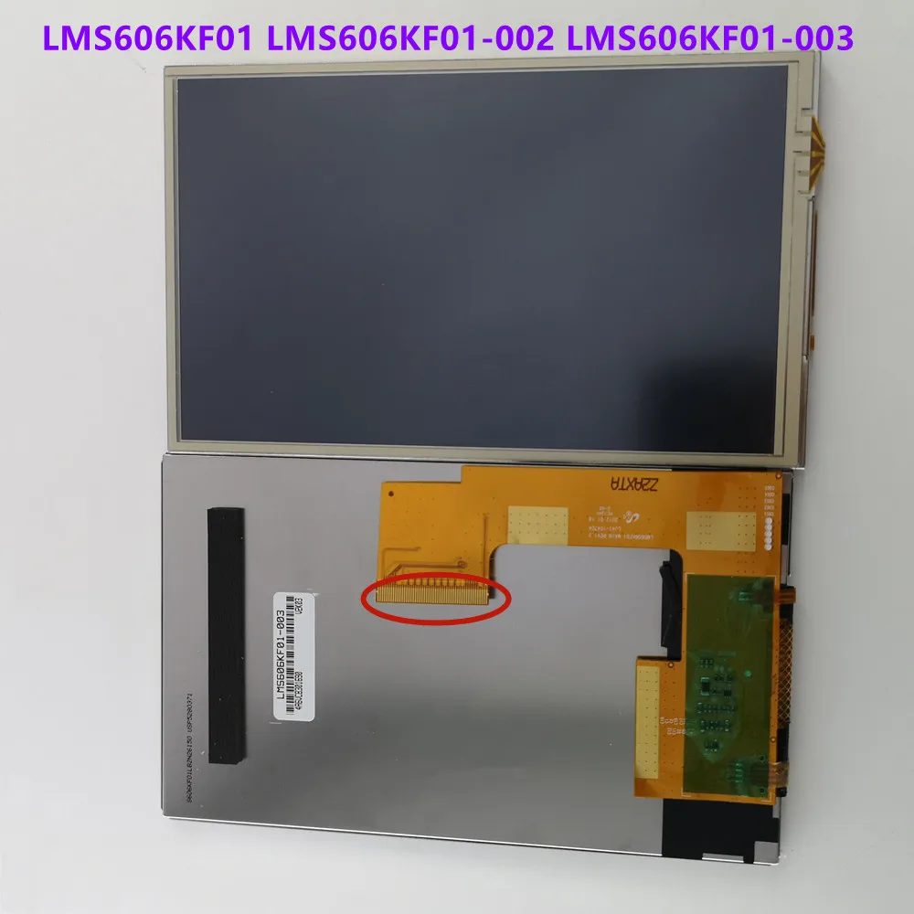 

Original LCD Display With Touch Screen Digitizer LMS606KF01 LMS606KF01-002 LMS606KF01-003 For TomTom start 60 60M Nav GPS Tested