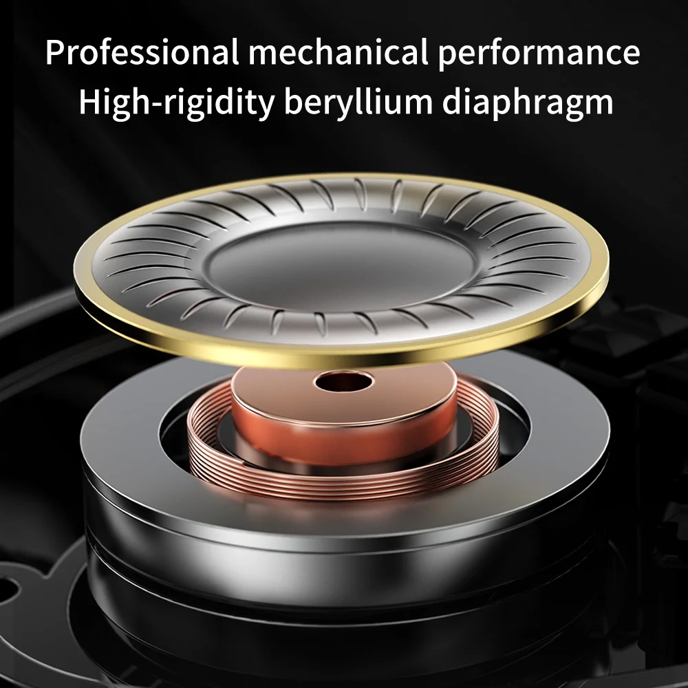 سماعات TRN VX PRO+ 1DD+8BA هاي فاي الرائدة ذات تسعة وحدات مع كابل قابل للفصل