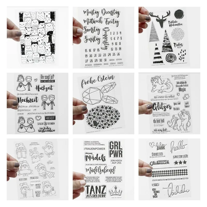 Der Stempel, den ich endlich gefunden habe – Meine Erfahrung mit dem KLJUYP Clear Stamp Set für Scrapping und Papierkunst