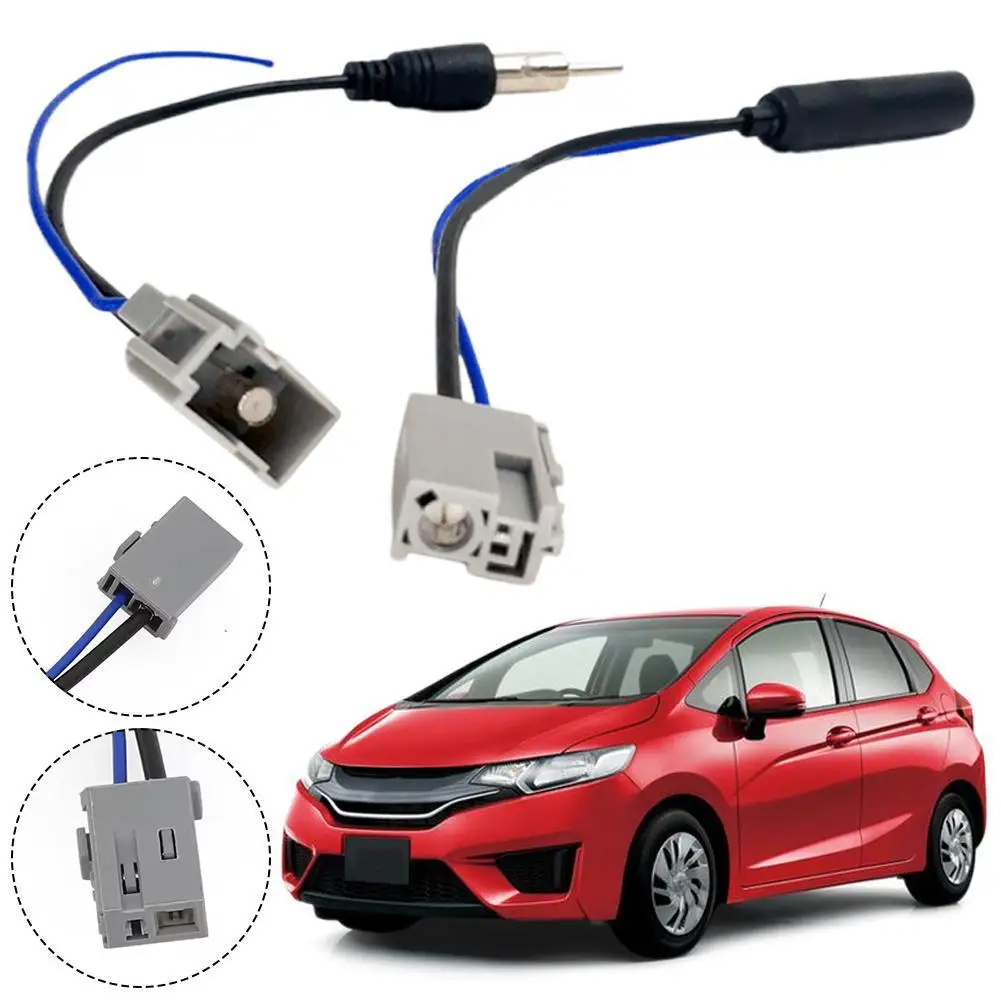 

Applicable For Honda For Jed For XRV For CD Antenna Modification Cable Female Plug FM Radio Male Antenna Adapter Cable