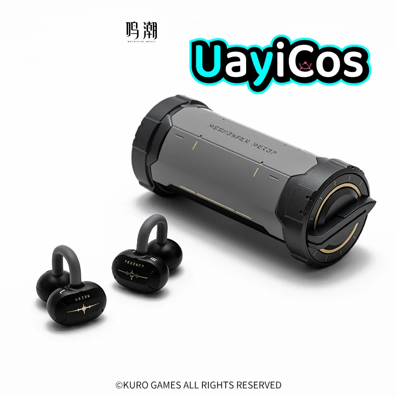 

Original Wuthering Waves Rover Earphones The Call Of The Beyond Theme High Sound Guality Ear Hook Headphones Anime Game Toy Kid