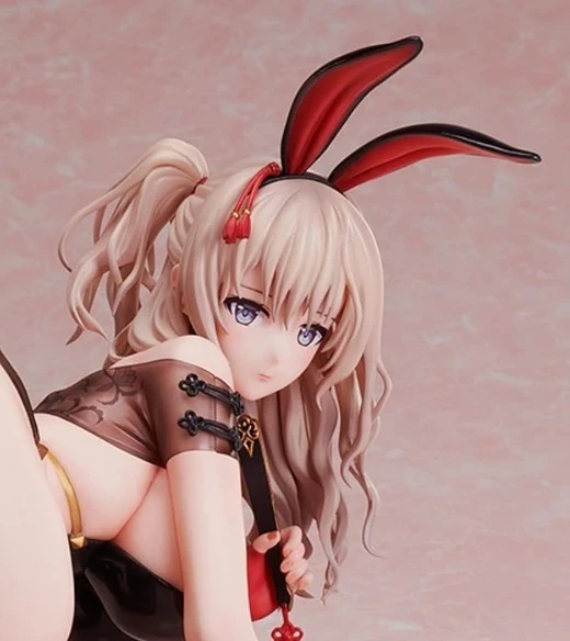 BINDing Red Dragon Bunny Ver Japan Exclusive Anime Figure Statue 18+ Action Figures Toy
