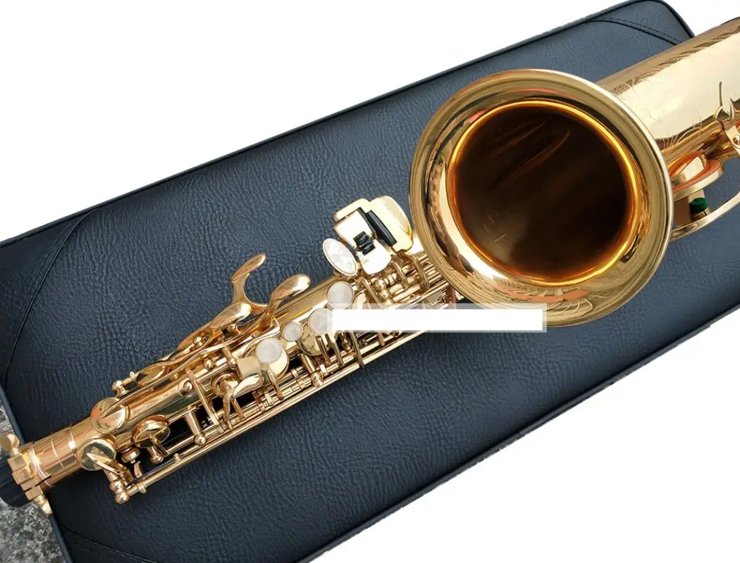 Taiwang Mark saxophone High-quality Gold plated Musical instrument professional playing Sax Alto With Case