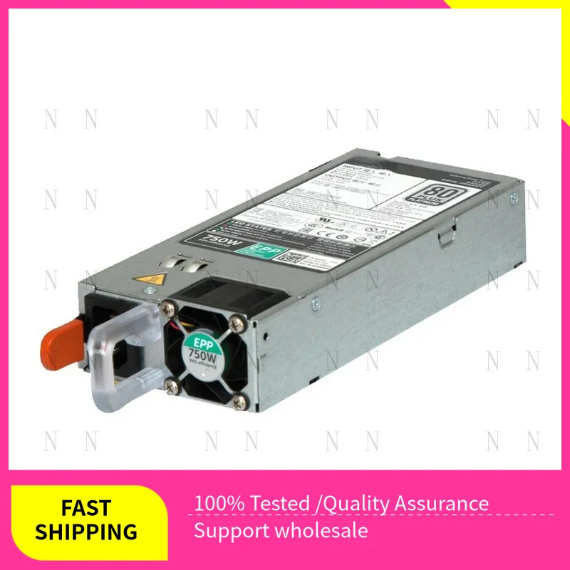 

XQ для Dell 750 Вт 80 Plus HS Блок питания R630 R730 G6W6K V1YJ6 HTRH4 5RHVV Y9VFC