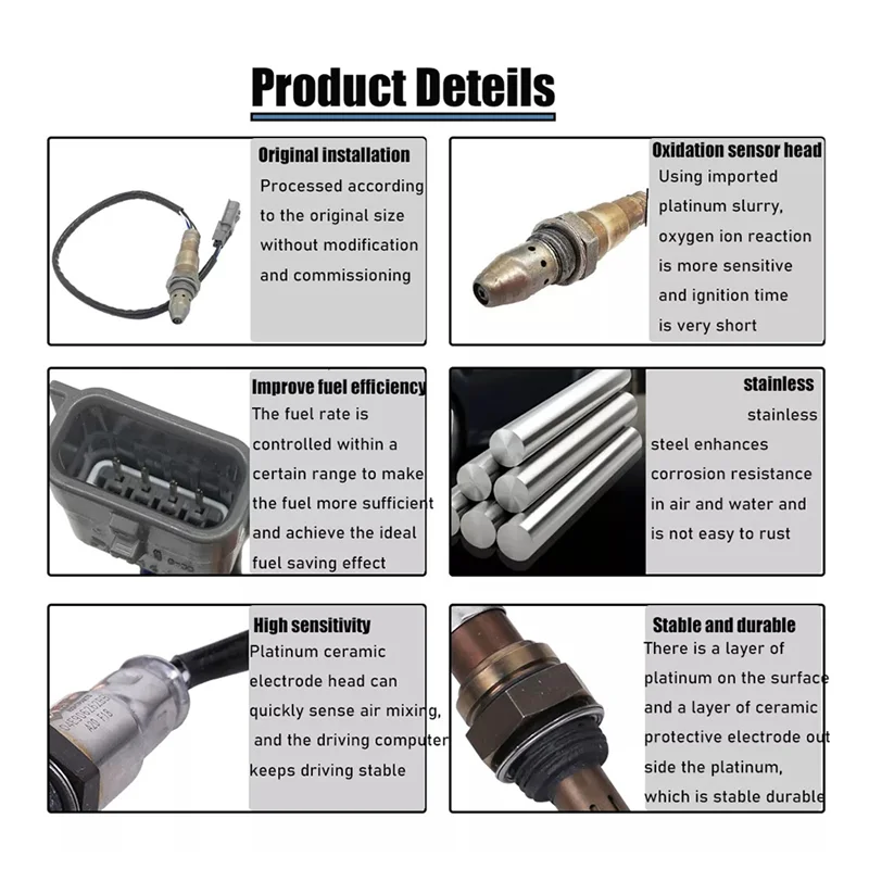 For Infiniti Q40 Q50 Exhaust Manifold Up Stream Front Oxygen Sensor 22693-1PM0A 22693-9HP0A