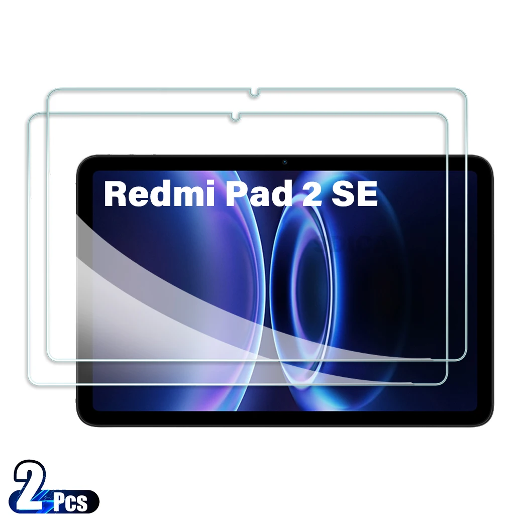 2PCS For Xiaomi Redmi Pad 2 SE Tempered Glass Screen Protector 9.7 inch Tablet Anti Scratch HD Protective Film