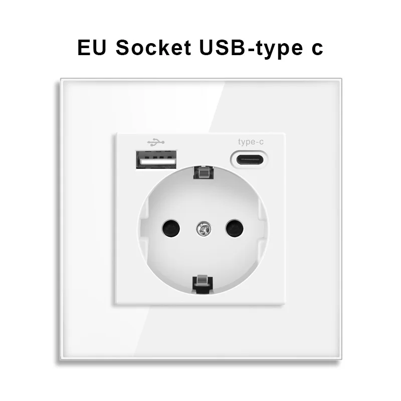 Variant: EU socket USB-type c