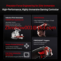 with Alloy Hall Joystick 2.0  Forceadapt Triggers Flydigi APEX 5 Wuchang Wireless Game Controller  for PC/Switch/Andriod/iOS