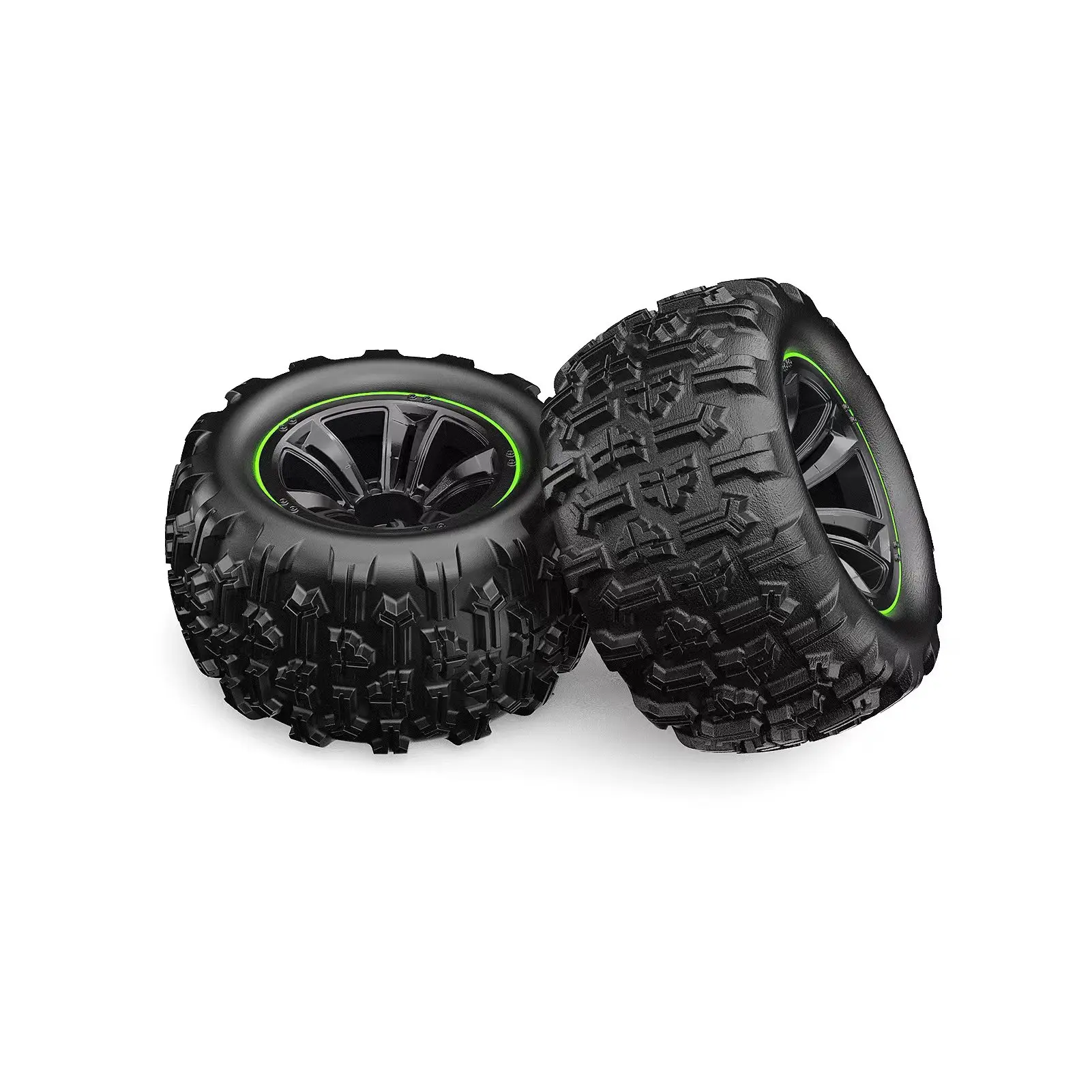 HYPER GO oryginalny zamiennik akcesoria części zamienne 16300D 16300S opony montaż kół dla 1/16 RC Monster Trucks, samochody