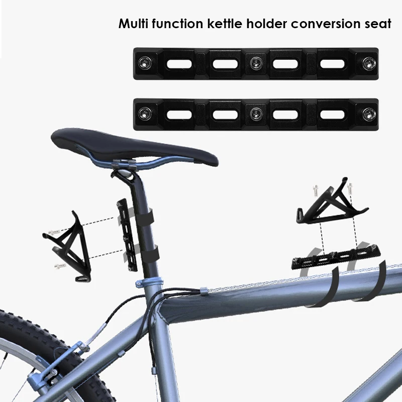 Enlee Bicycle Multifunctional Conversion Stand Mountainous Highway Vehicle Water Bottle Frame Expansion Bracket Seat