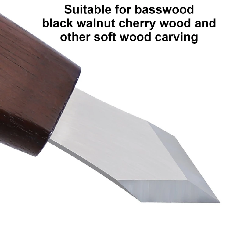 Cuchillo para marcar carpintería, herramienta para esculpir madera, detalle, cuchillo para tallar madera