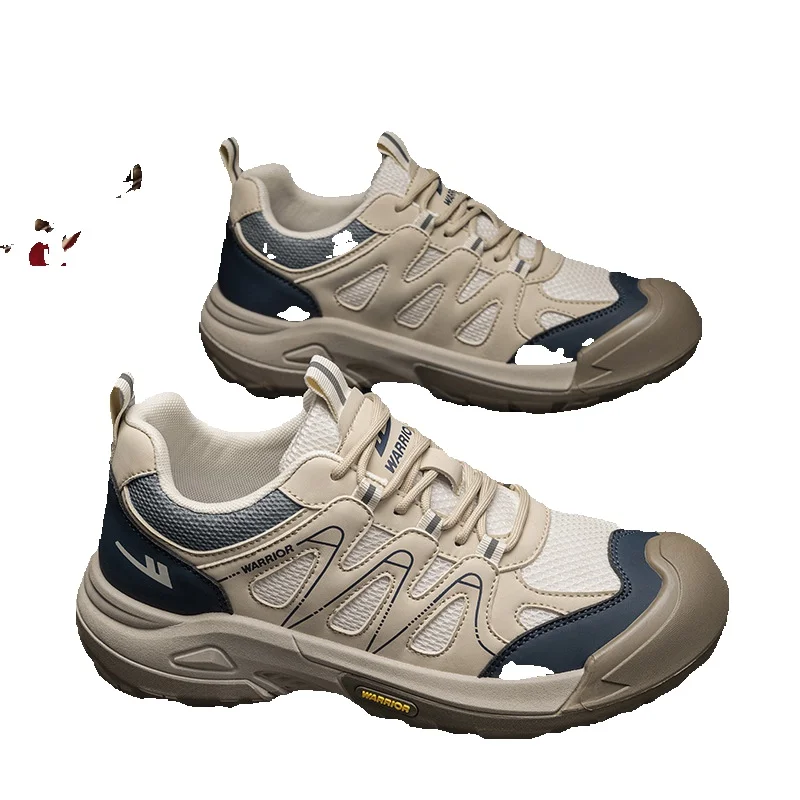 Warrior Shoes Men's Outdoor Hiking Shoes 2026 New Summer Non-slip Wear-resistant Casual Shoes Trendy Sports Shoes M_vogvips.com