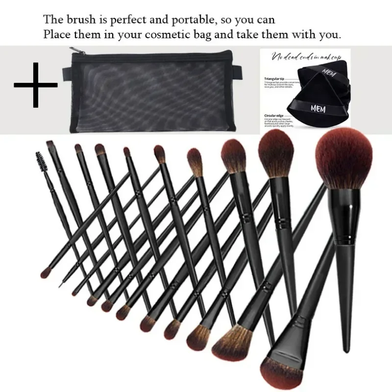 25pcs Portable Makeup Brushes Set Full Function Foundation Eyelash Eyebrow Eyeshadow Blending Brush for Makeup Artist  Dedicated